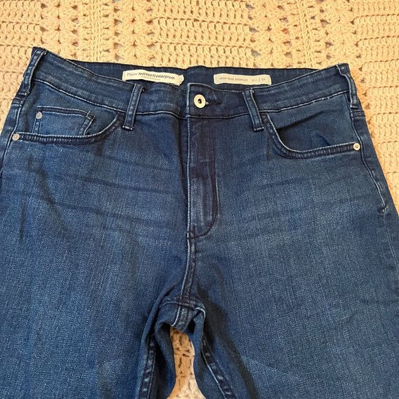 Pilcro and the Letter Press for Anthropologie High-Rise Bootcut Jeans Size 32 - Picture 2 of 12